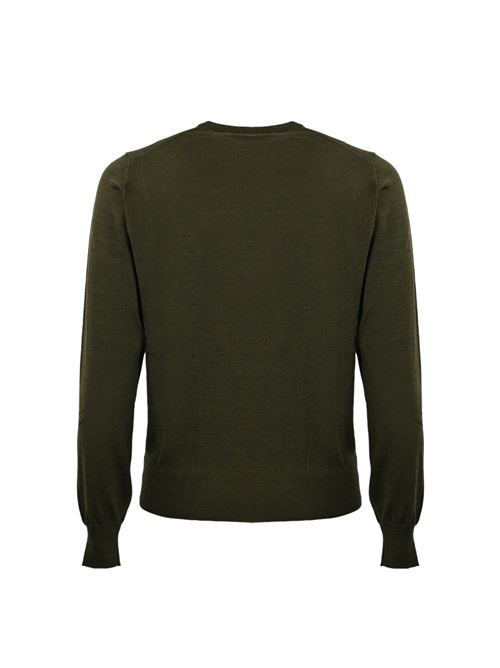 Maglia Sebastien Merino verde militare K-WAY | K 6113BWWMR